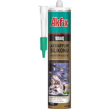 SA080 AKFİX AKVARYUM SİLİKON ŞEFFAF 310 ML